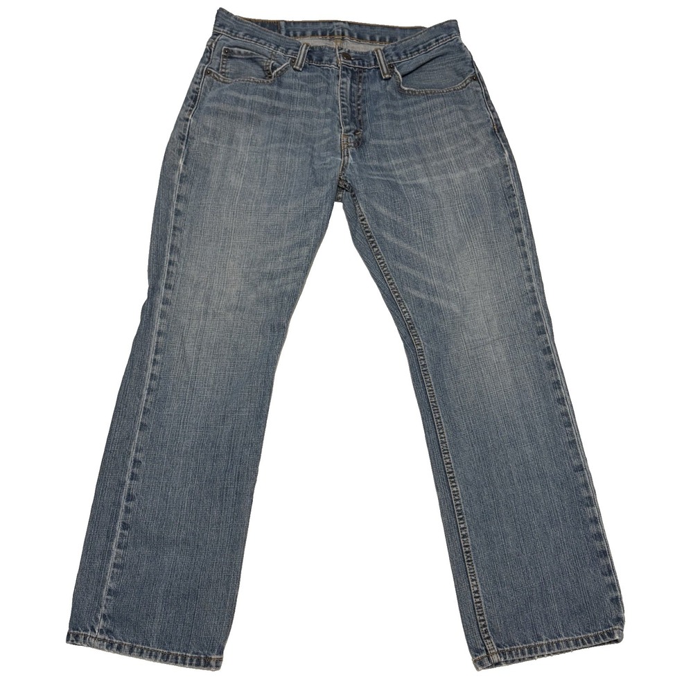 Levis 559 Straigh Leg Light Wash Denim Blue Jeans 32x32 (32x30)
